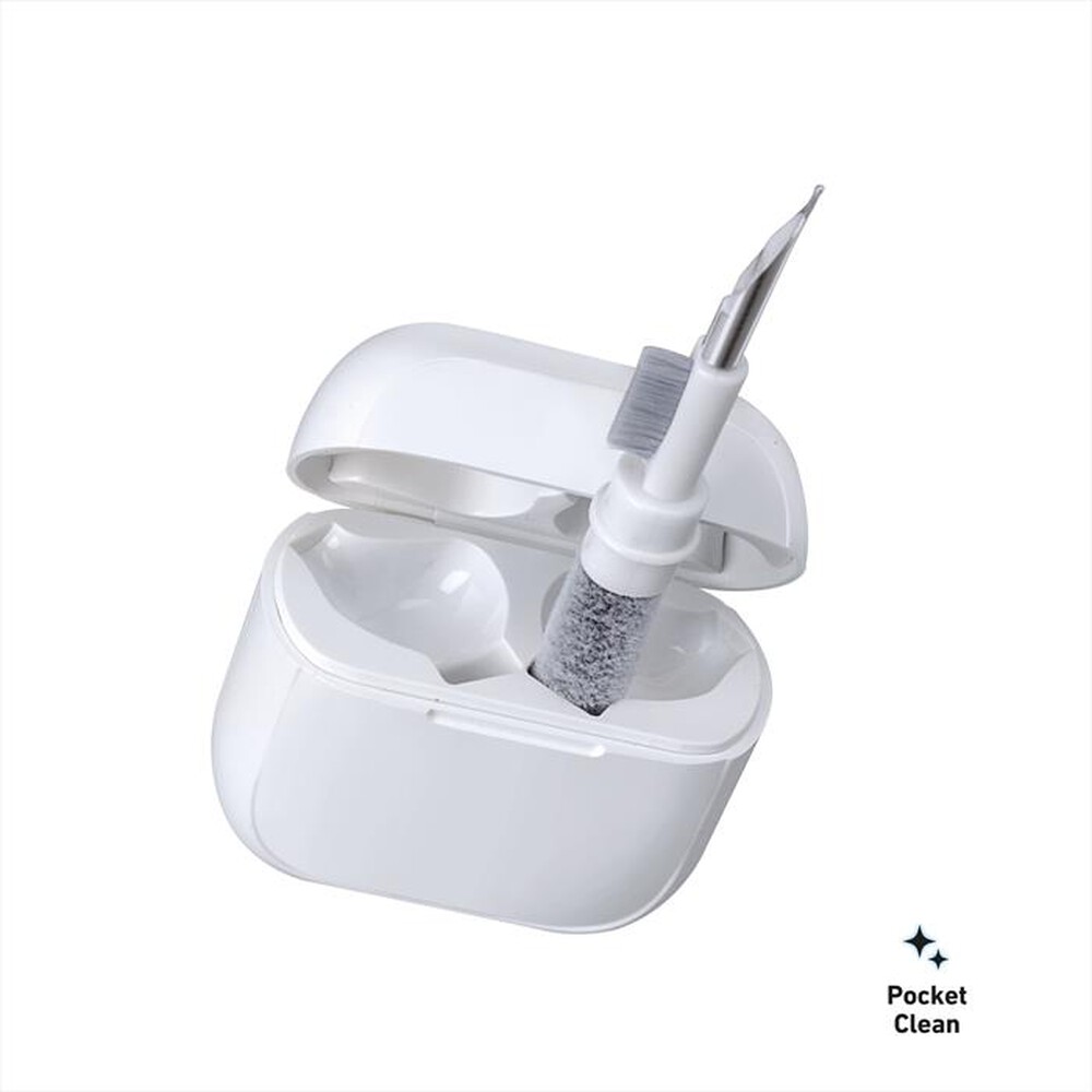 "SBS - Kit di pulizia 3 in 1 per auricolari TEEARCLEANSET-Bianco"