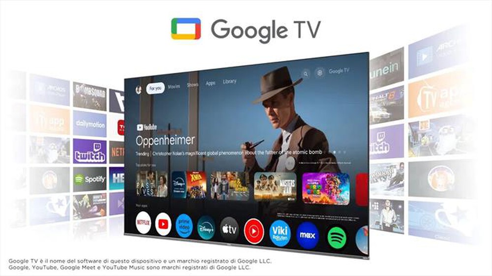 "TCL - Smart TV LED UHD 4K 43\" 43P79B-Titanium"