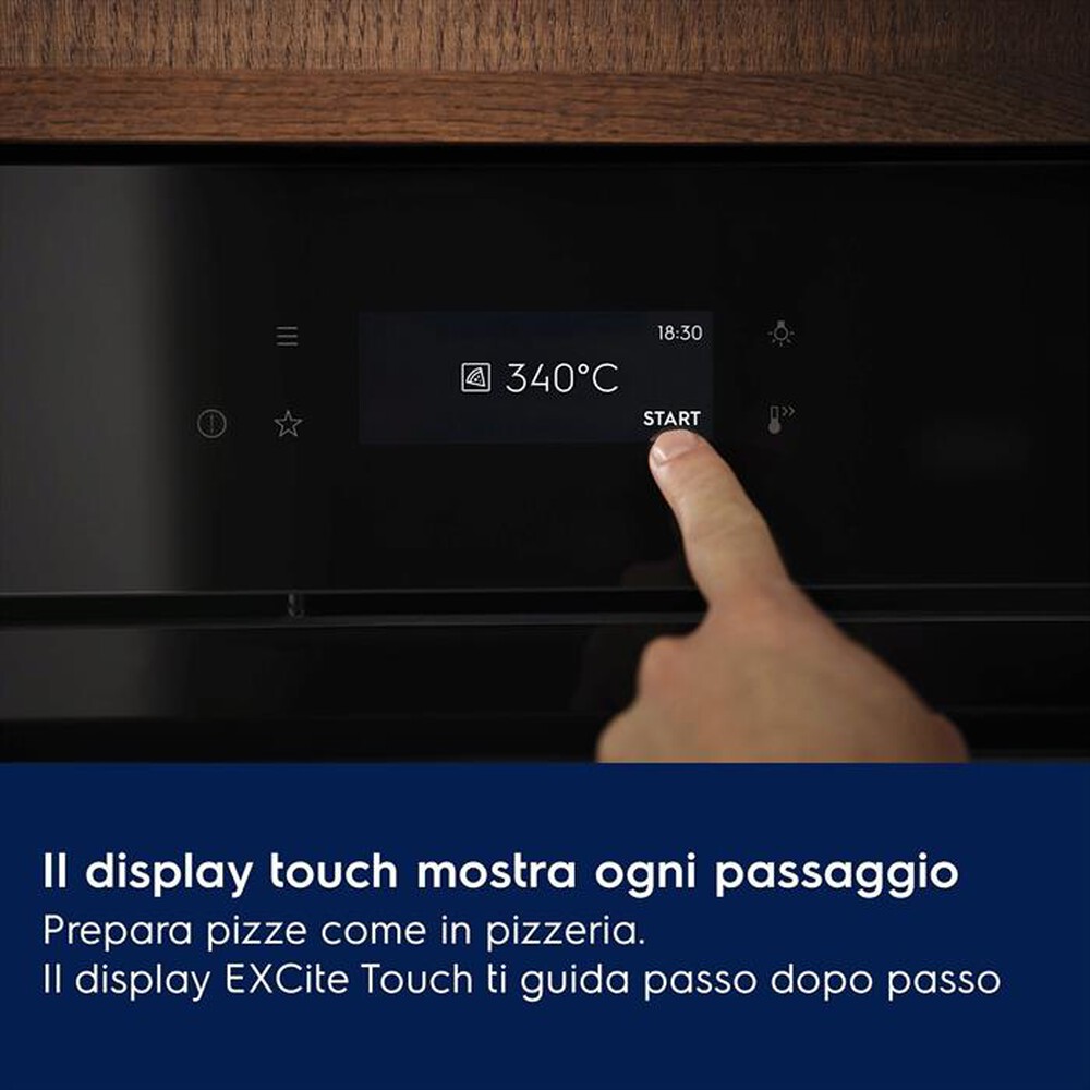 Immagine del prodotto ELECTROLUX - Forno incasso elettrico EOX8P08WH Classe A++-Nero