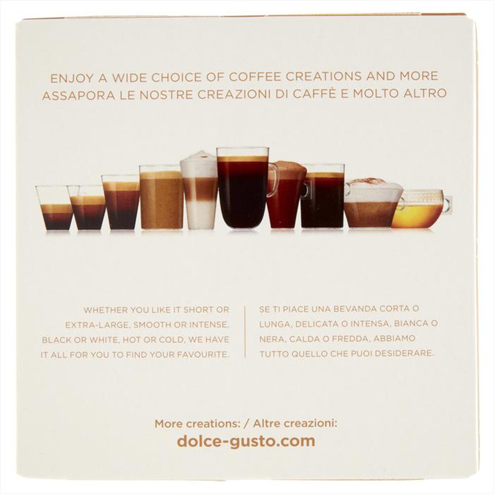 "NESCAFE' DOLCE GUSTO - Cortado Espresso Macchiato Magnum"