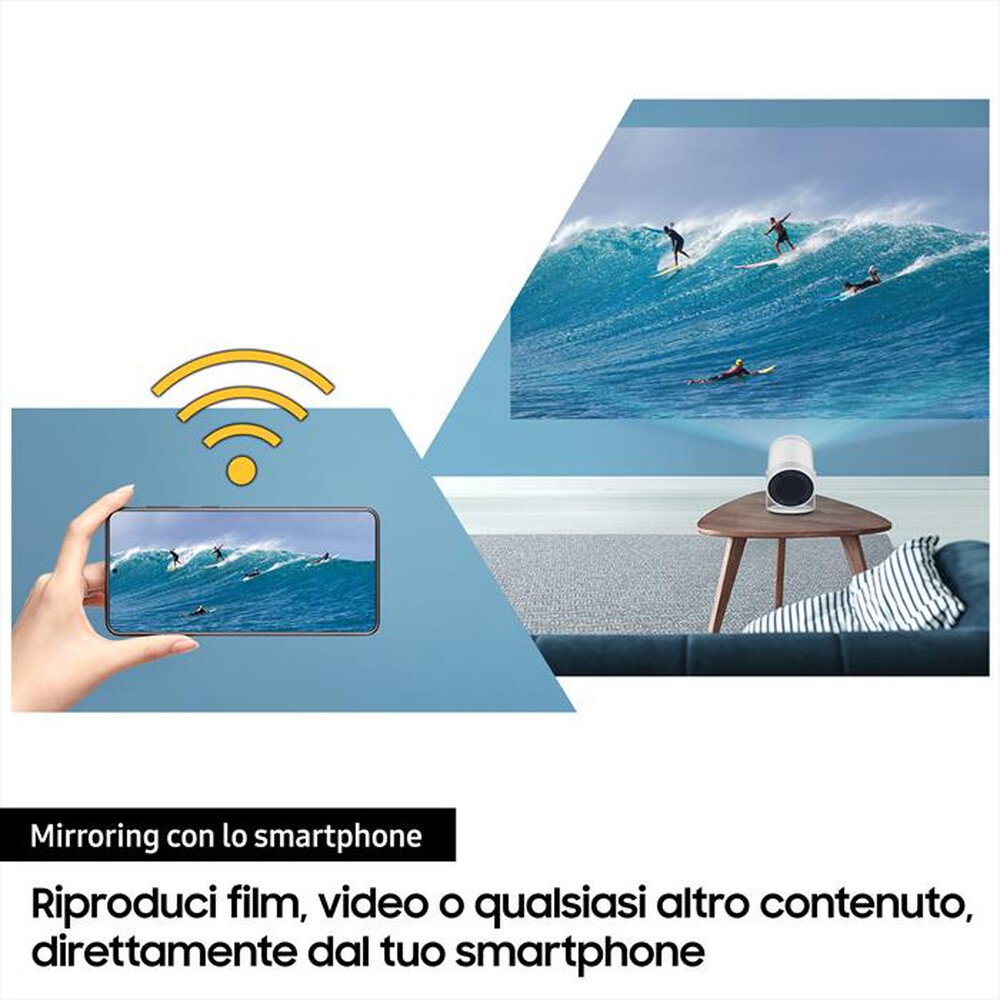 "SAMSUNG - Videoproiettore Freestyle SP-LSP3BLAXXE-White"