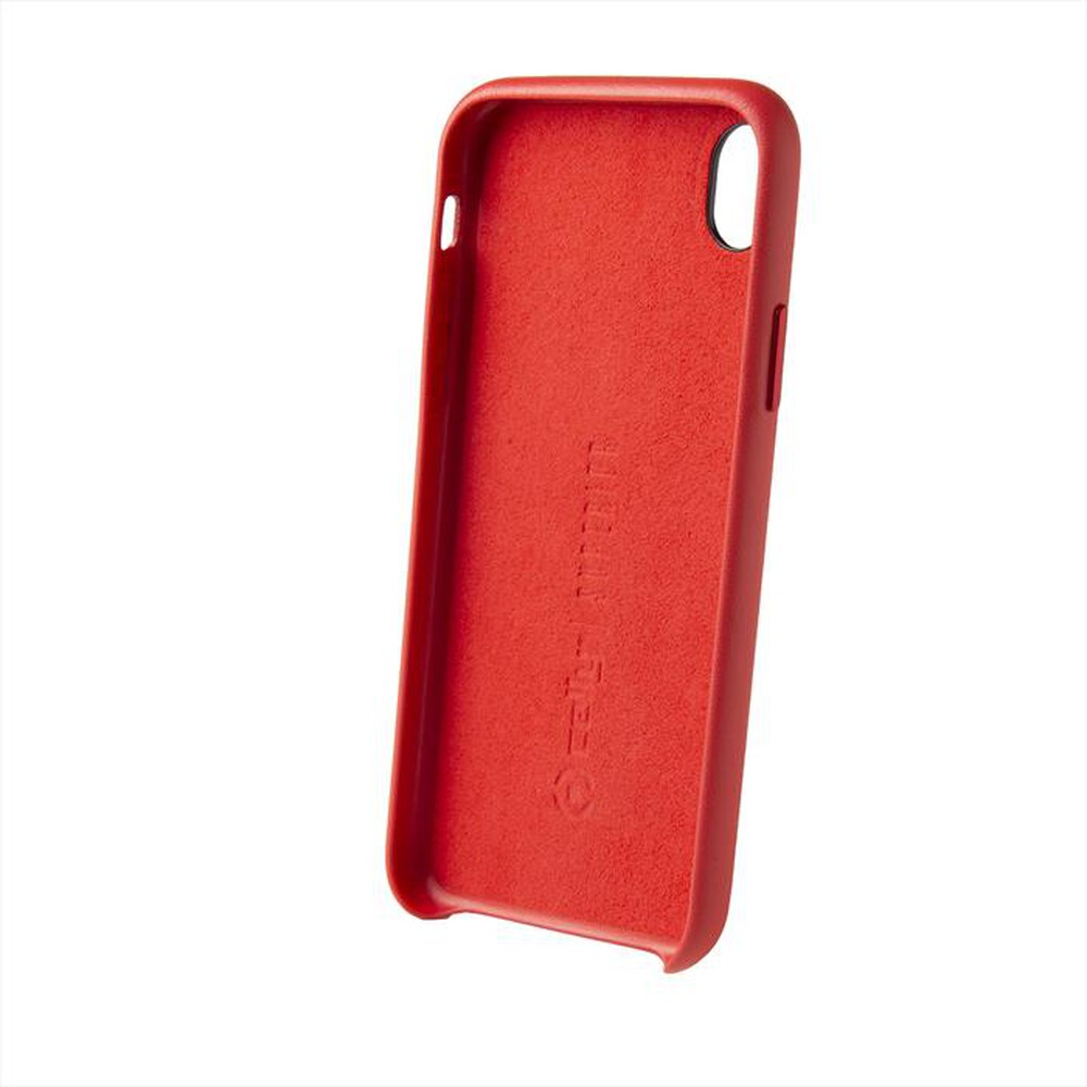 "CELLY - COVER IPH XR-Rosso/Similpelle"
