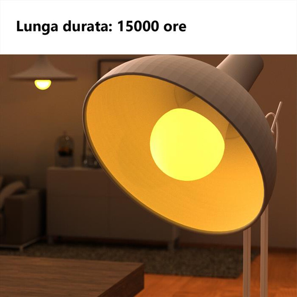 "IMOU - Lampadina Intelligente a Colori Wi-Fi BULB B5-Bianco"
