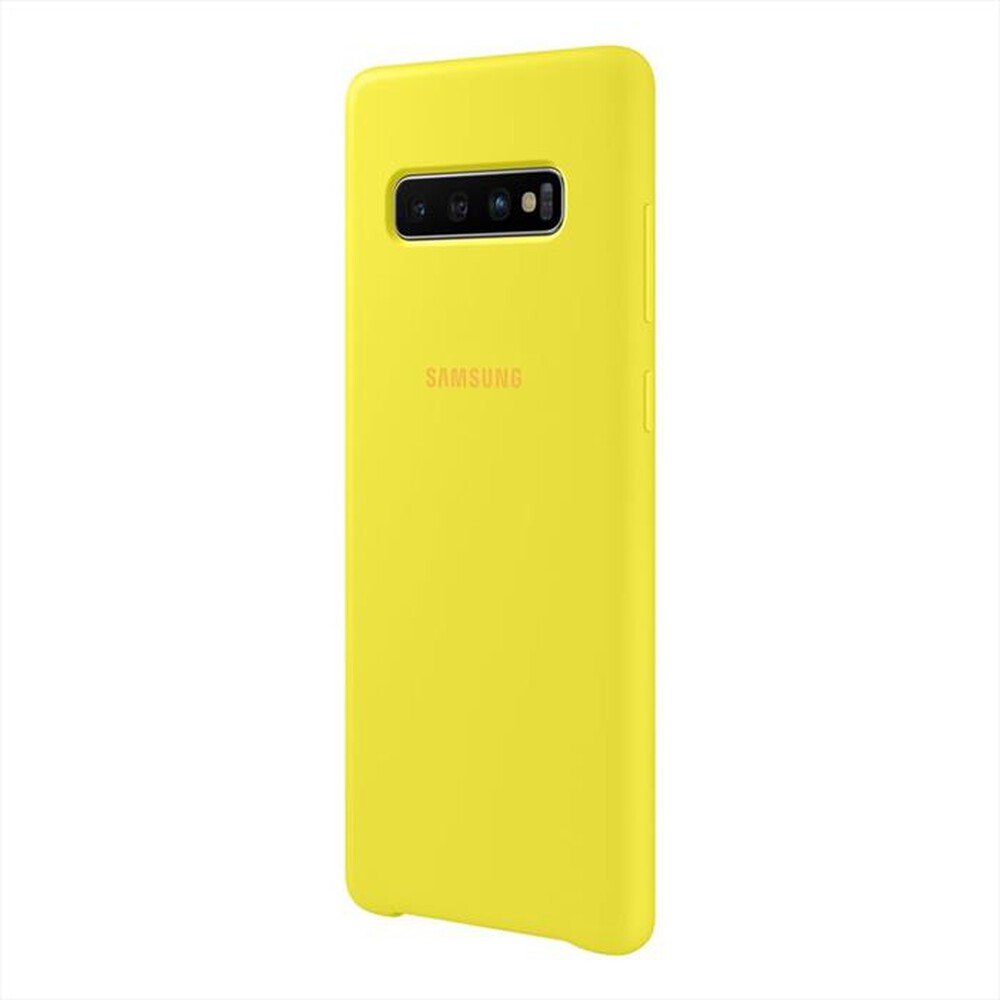 "SAMSUNG - SILICONE COVER GALAXY S10+-GIALLO"