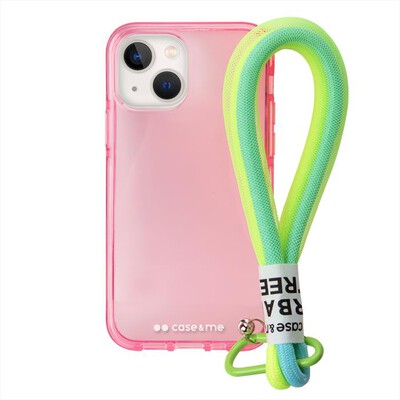 CASEME - Cover CMCOVFLUOIP1461P per iPhone 14-Rosa
