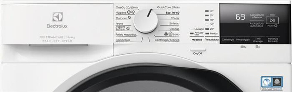 Immagine del prodotto ELECTROLUX - Lavasciuga EW7W2106G 10/6 Kg Classe D-Bianco