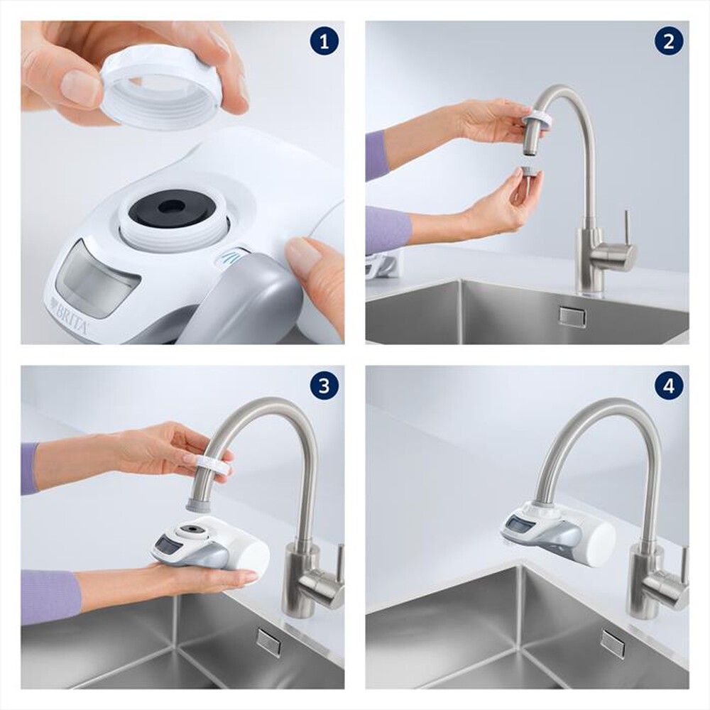 "BRITA - SISTEMA FILTRANTE ON TAP-Bianco"