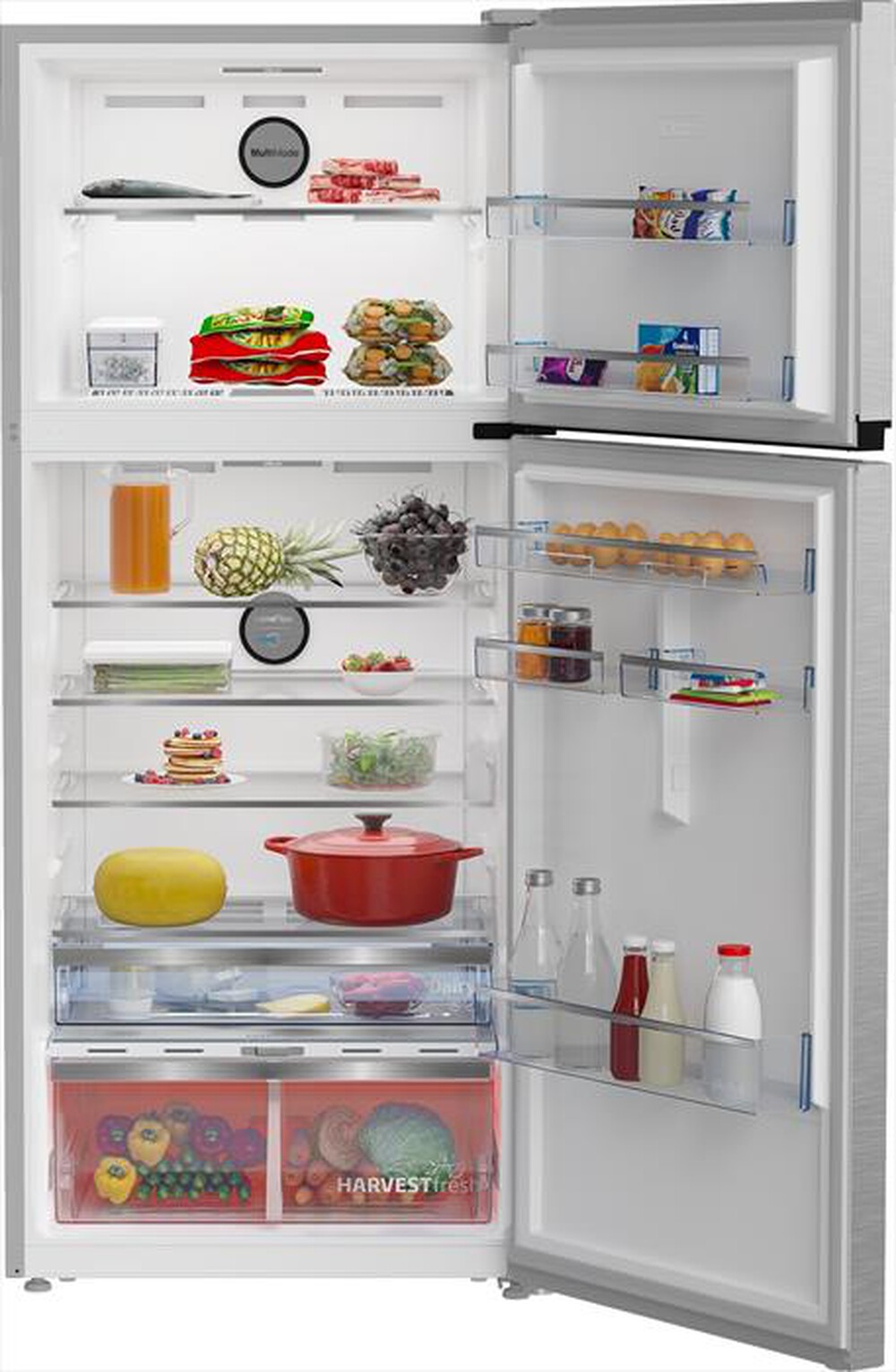 "BEKO - Frigorifero 2 porte B7RDNE595LXPW Classe D 557 lt-Inox Look"