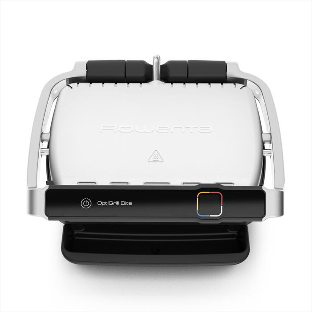"ROWENTA - GR750D OptiGrill Elite Bistecchiera Elettrica-argento/nero"