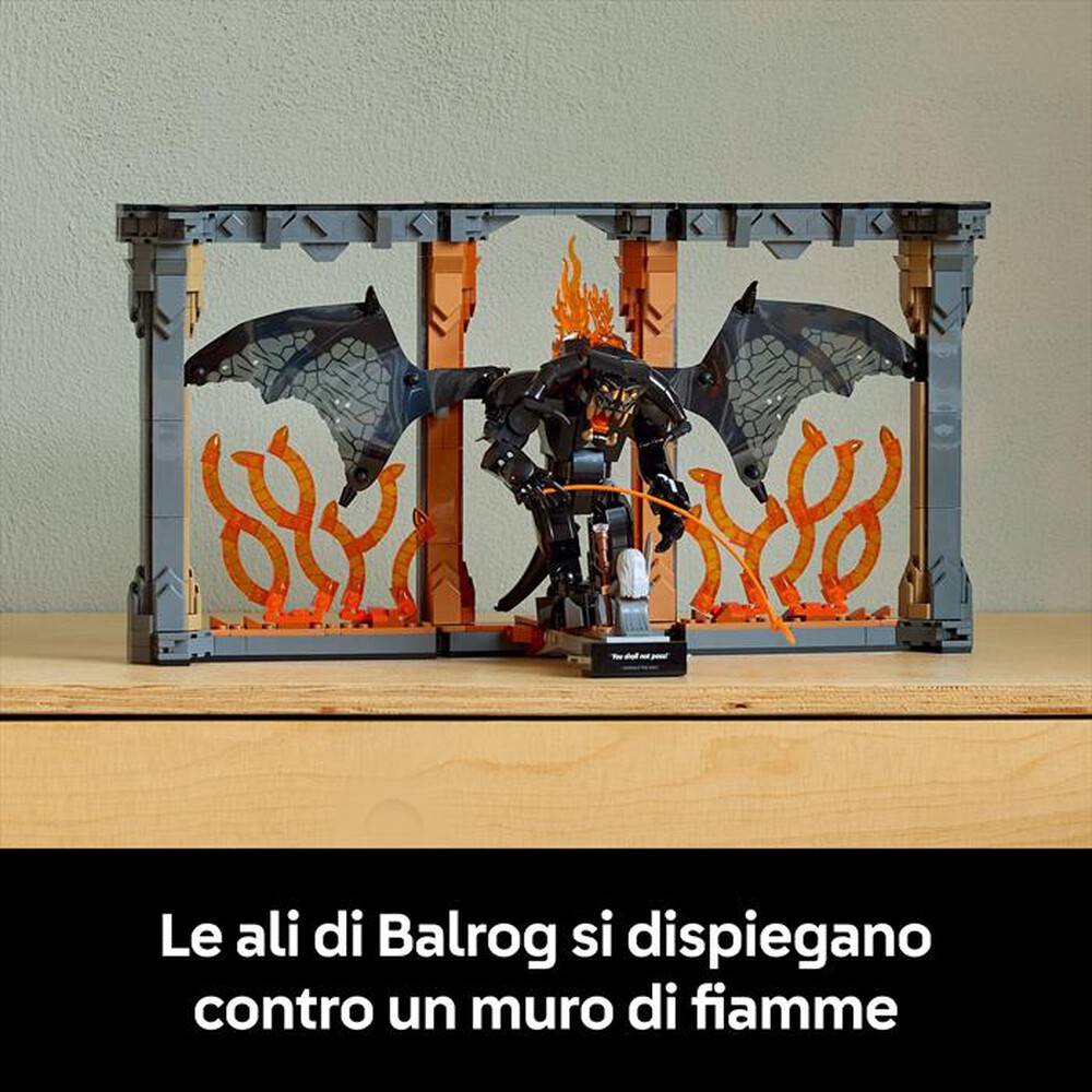Immagine del prodotto LEGO - ICONS Signore degli Anelli: Book Nook Balrog 10367