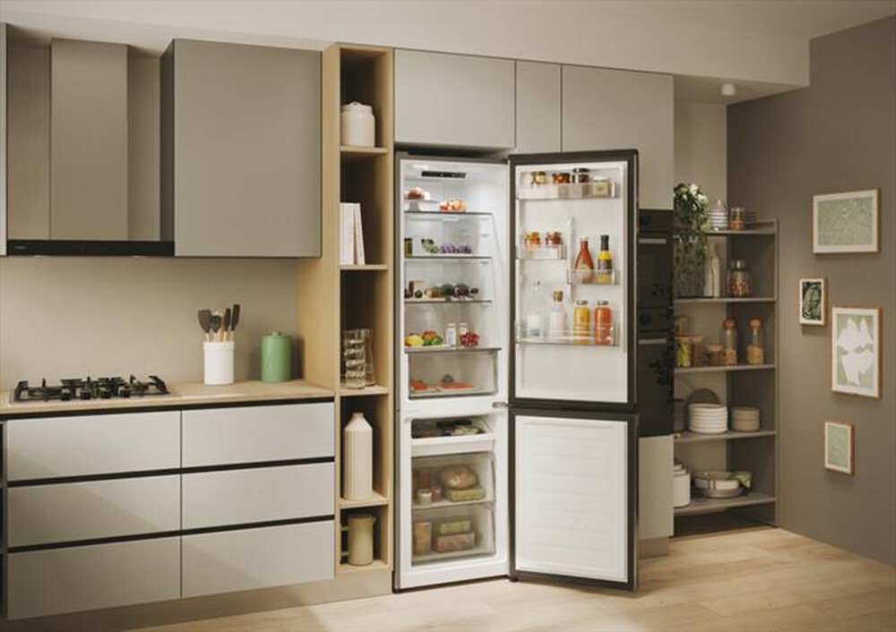 Immagine del prodotto CANDY - Frigorifero combinato CNCQ2T518EX Classe E 279 lt-Acciaio inox