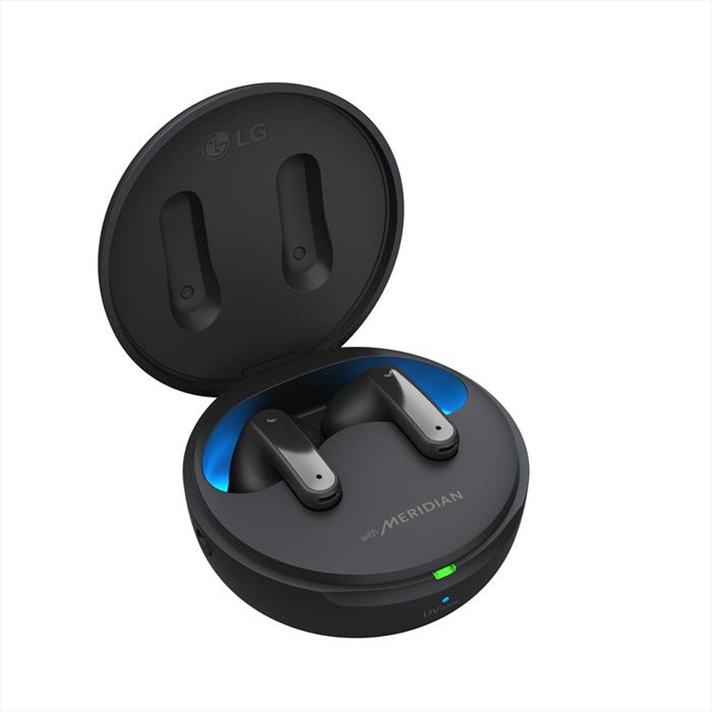 "LG - TONE FREE FP9 - CUFFIE TRUE WIRELESS BLUETOOTH-Nero - Charcoal Black"
