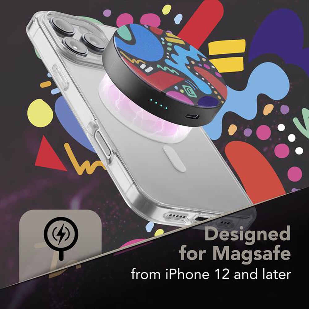 Immagine del prodotto CELLULARLINE - Power bank MagSafe MAG VIBE 3000-Nero