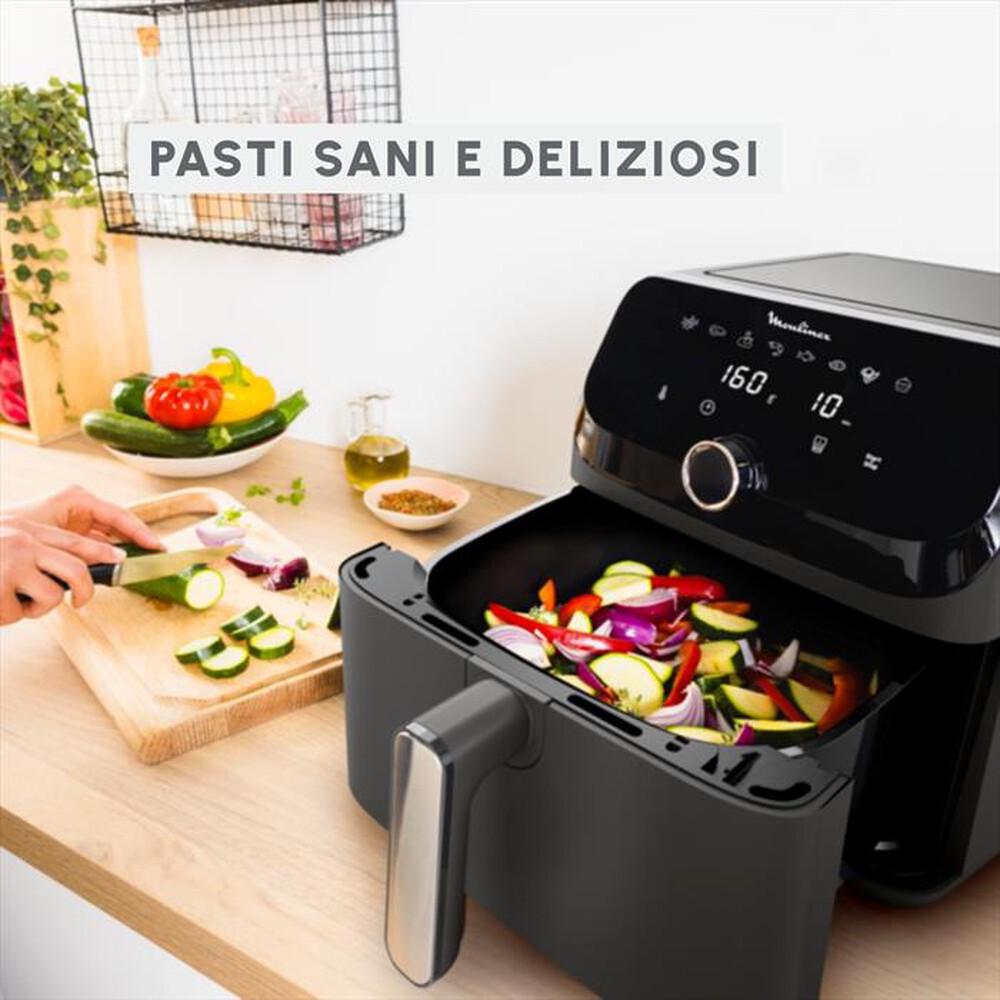 "MOULINEX - Friggitrice ad aria EZ855HF0-Nero"