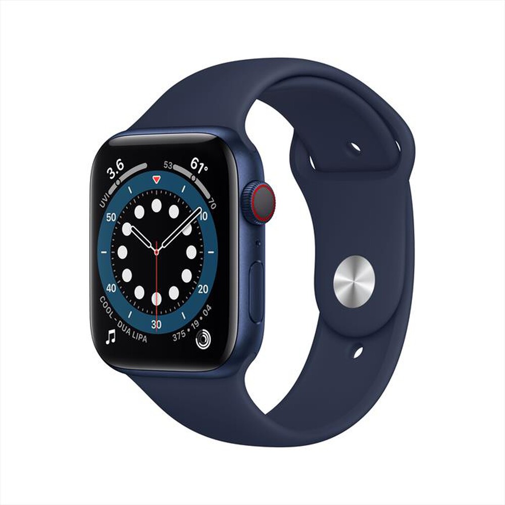 "APPLE - Watch Series 6 GPS+Cellular 44mm All Blu-Cinturino Sportivo Blu"
