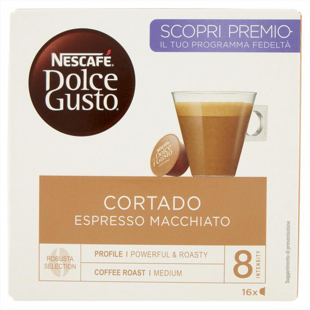 "NESCAFE' DOLCE GUSTO - Cortado Espresso Macchiato"