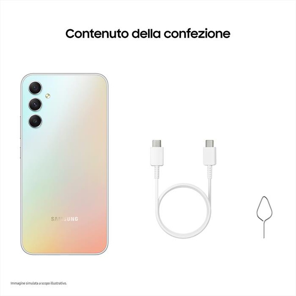 Immagine del prodotto WIND - 3 - SAMSUNG Galaxy A34 5G 128GB-Awesome Silver