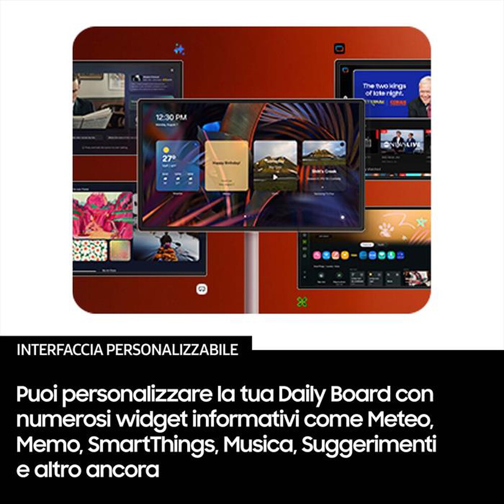 Immagine del prodotto SAMSUNG - Smart Screen 2K 27" UE27LSM7FAXXXE-Black
