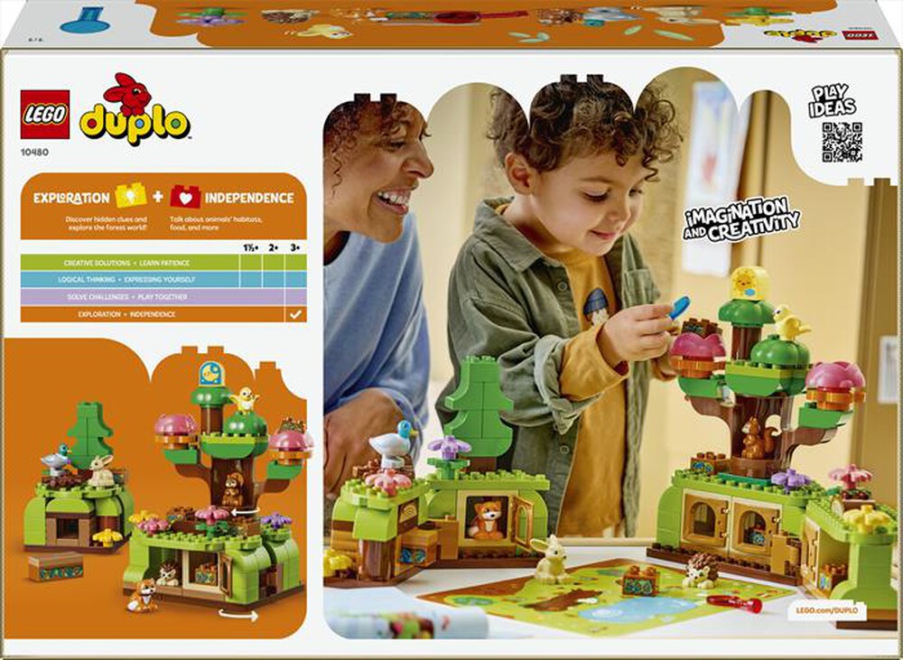 Immagine del prodotto LEGO - DUPLO Foresta esplorativa con animali - 10480