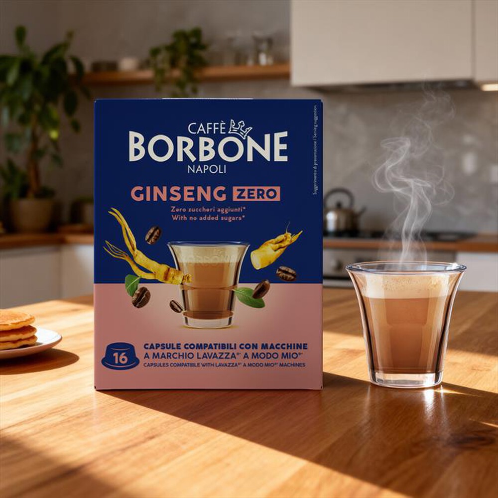 Immagine del prodotto CAFFE BORBONE - COMPATIBILI A MODO MIO - GINSENG ZERO - 16 CAPS-Multicolore