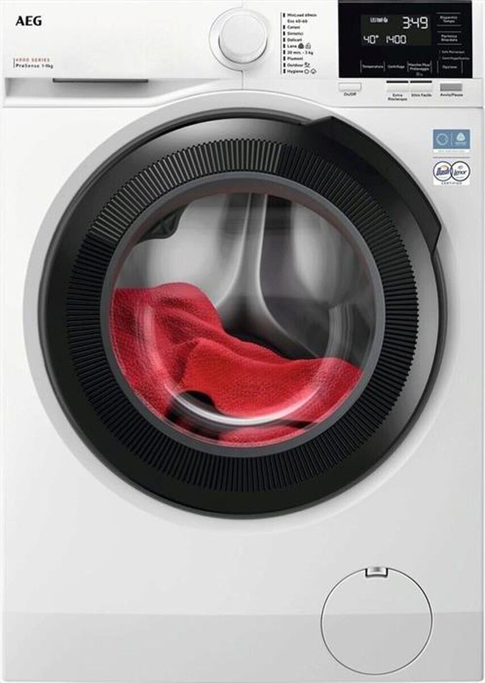 AEG - Lavatrice LR6FG94 9 Kg Classe A-Bianco