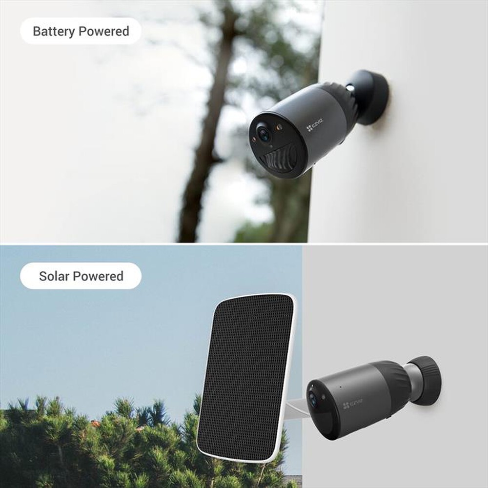 "EZVIZ - PANNELLO SOLARE CON MICRO USB-White"