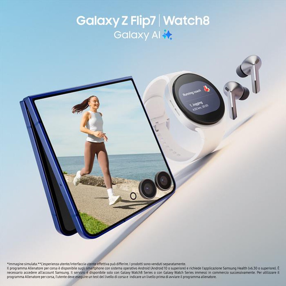 Immagine del prodotto SAMSUNG - Galaxy Z Flip7 12+512GB-Blue Shadow