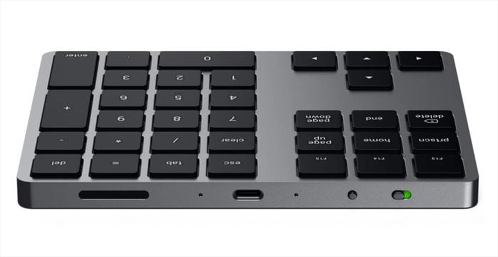 "SATECHI - TASTIERINO NUMERICO BLUETOOTH-grigio"