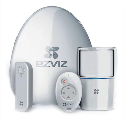 EZVIZ - BS113A Internet Alarm Starter Kit Wireless 868MHz - BIANCO