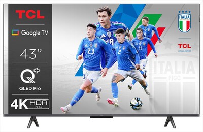TCL - Smart TV Q-LED UHD 4K 43" 43C69B-Titanium