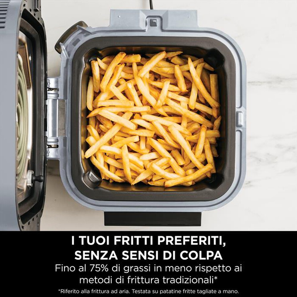"NINJA - Rapid cooker-friggitrice aria Speedi ON400EU-grigio"