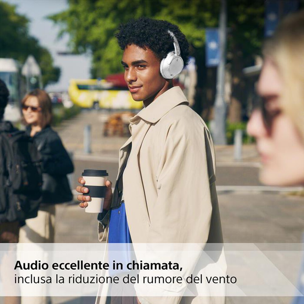 "SONY - Cuffie a padiglione chiuso WHCH720NW.CE7-Bianco"