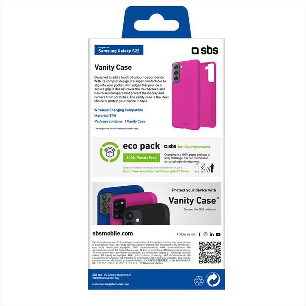 "SBS - TECOVVANSAS22P-Rosa"