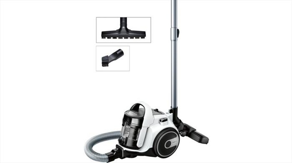 "BOSCH - Aspirapolvere a traino BGS05A222-Nero, Bianco"