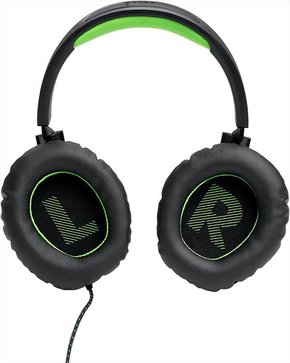 "JBL - Cuffie a padiglione chiuso QUANTUM 100X-nero e verde"