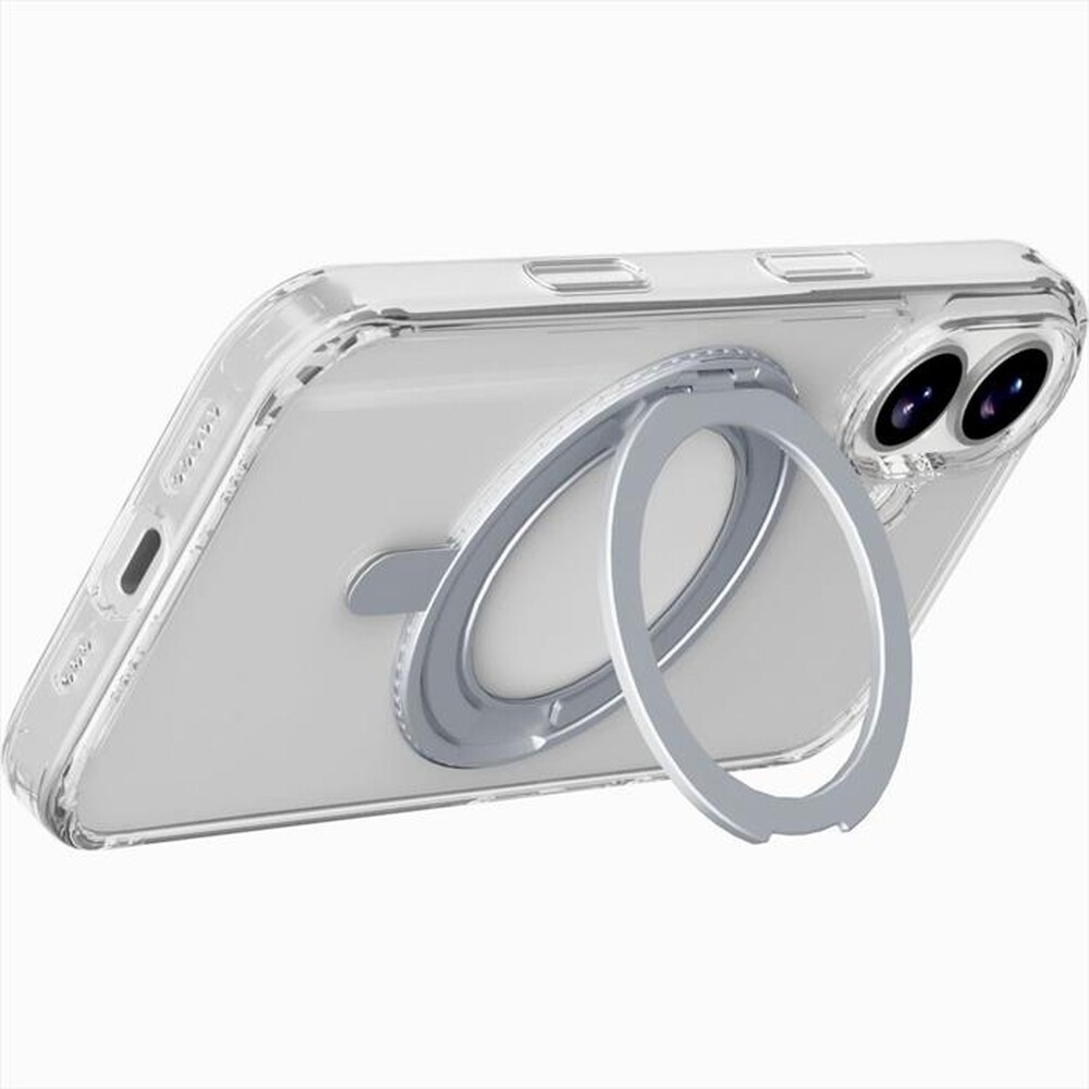 Immagine del prodotto CELLULARLINE - Custodia con anello rotabile SPIN MAG IPHONE 17-Trasparente