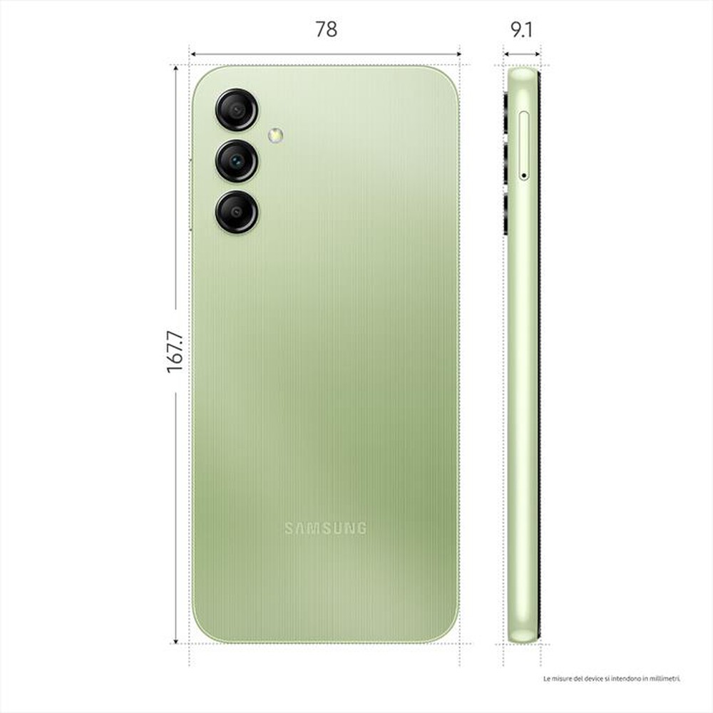 "WIND - 3 - SAMSUNG Galaxy A14 64GB-Light Green"