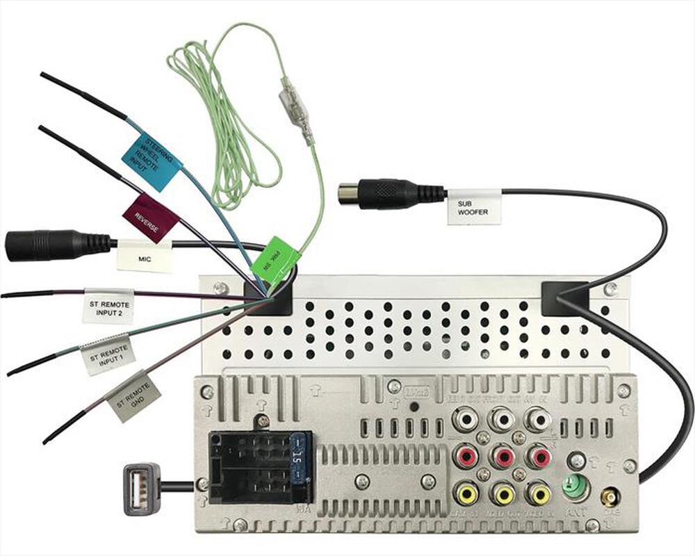 Immagine del prodotto JVC - Ricevitore multimediale digitale KW-M180DBT-Nero