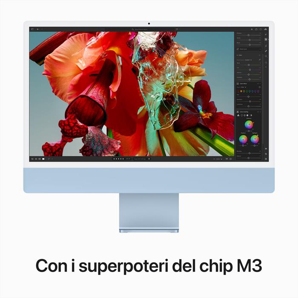 "APPLE - IMAC RETINA 24'' 4.5K M3 CORE 8 CPU 10 GPU 512GB-Blu"