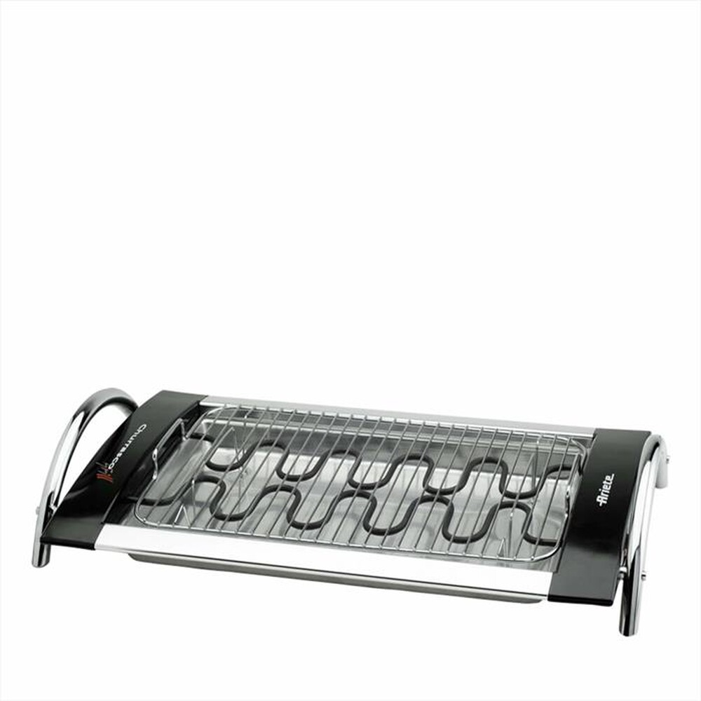 "ARIETE - 732 Churrasco Grill-Nero, Argento"