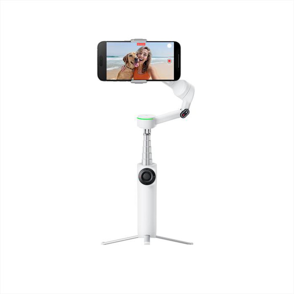 "INSTA360 - Stabilizzatore per smartphone con AI FLOW 2 PRO-White"