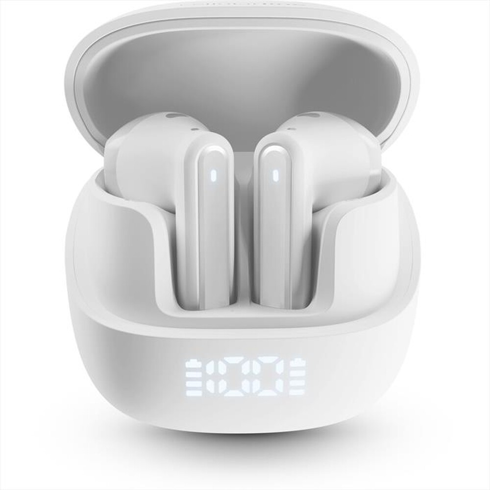 Immagine del prodotto CELLULARLINE - Auricolari True Wireless con display GLADE-Bianco