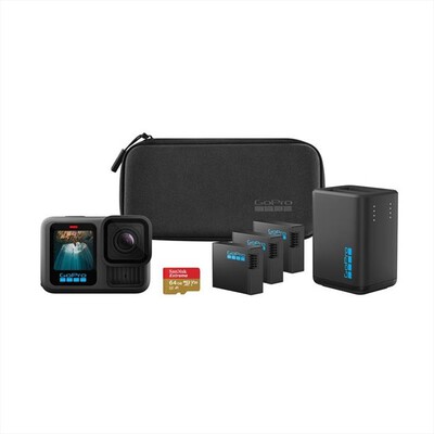 GoPro - HERO 13 POWER BUNDLE-Nero,  GoPro - HERO 13 POWER BUNDLE-Nero