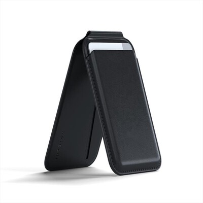 SATECHI - MAGNETIC WALLET STAND per Iphone 12/13/14-Nero