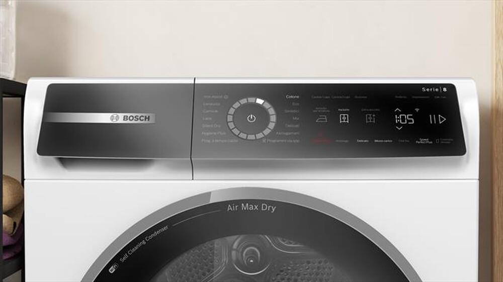 Immagine del prodotto BOSCH - Asciugatrice WRB247C0IT 9Kg Classe A-Bianco