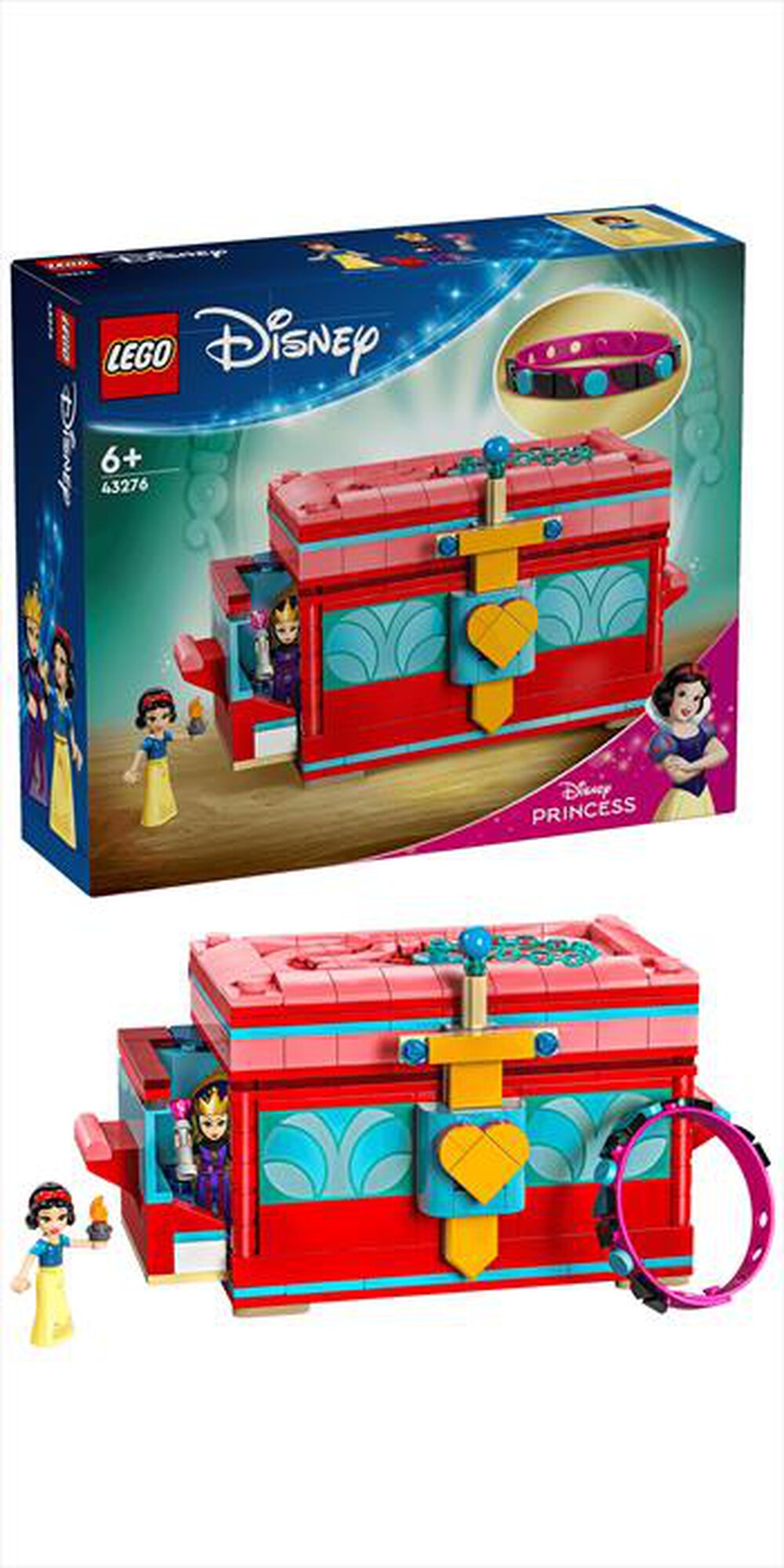 Immagine del prodotto LEGO - DISNEY PRINCESS Portagioie di Biancaneve 43276
