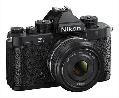 NIKON - Fotocamera Z F + Z 40MM F/2 SE + SDXC 128GB-Black