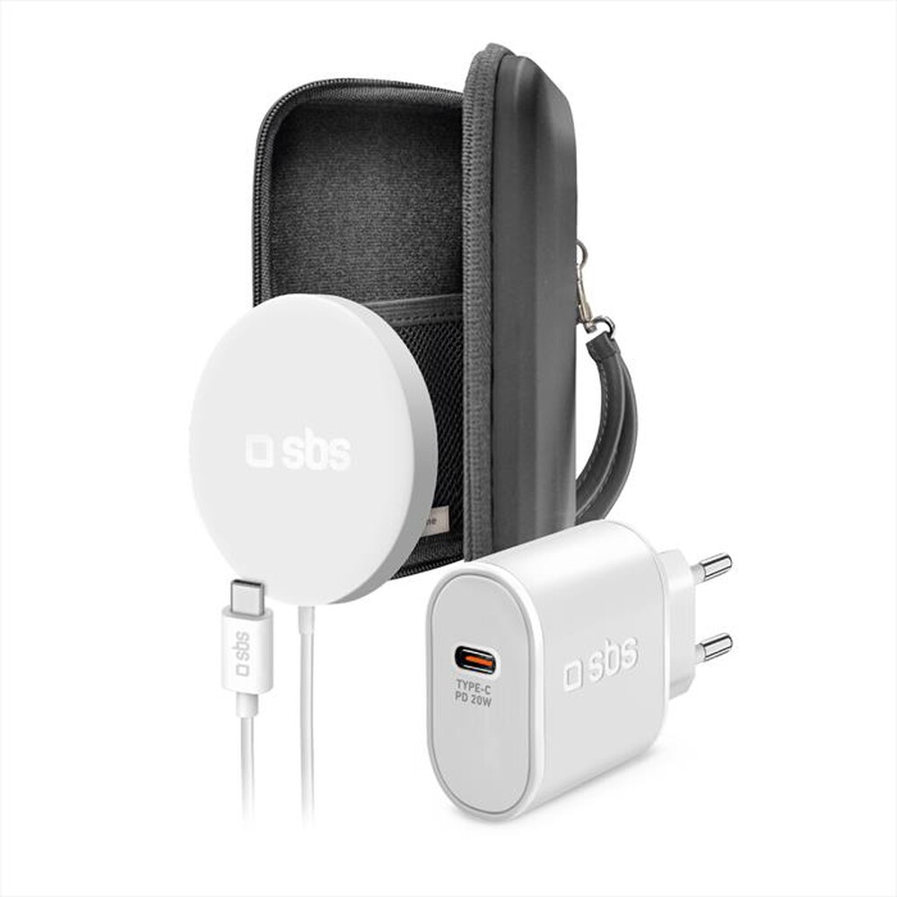 Immagine del prodotto SBS - Carica batterie TEORGKITWIRPWRW-Bianco