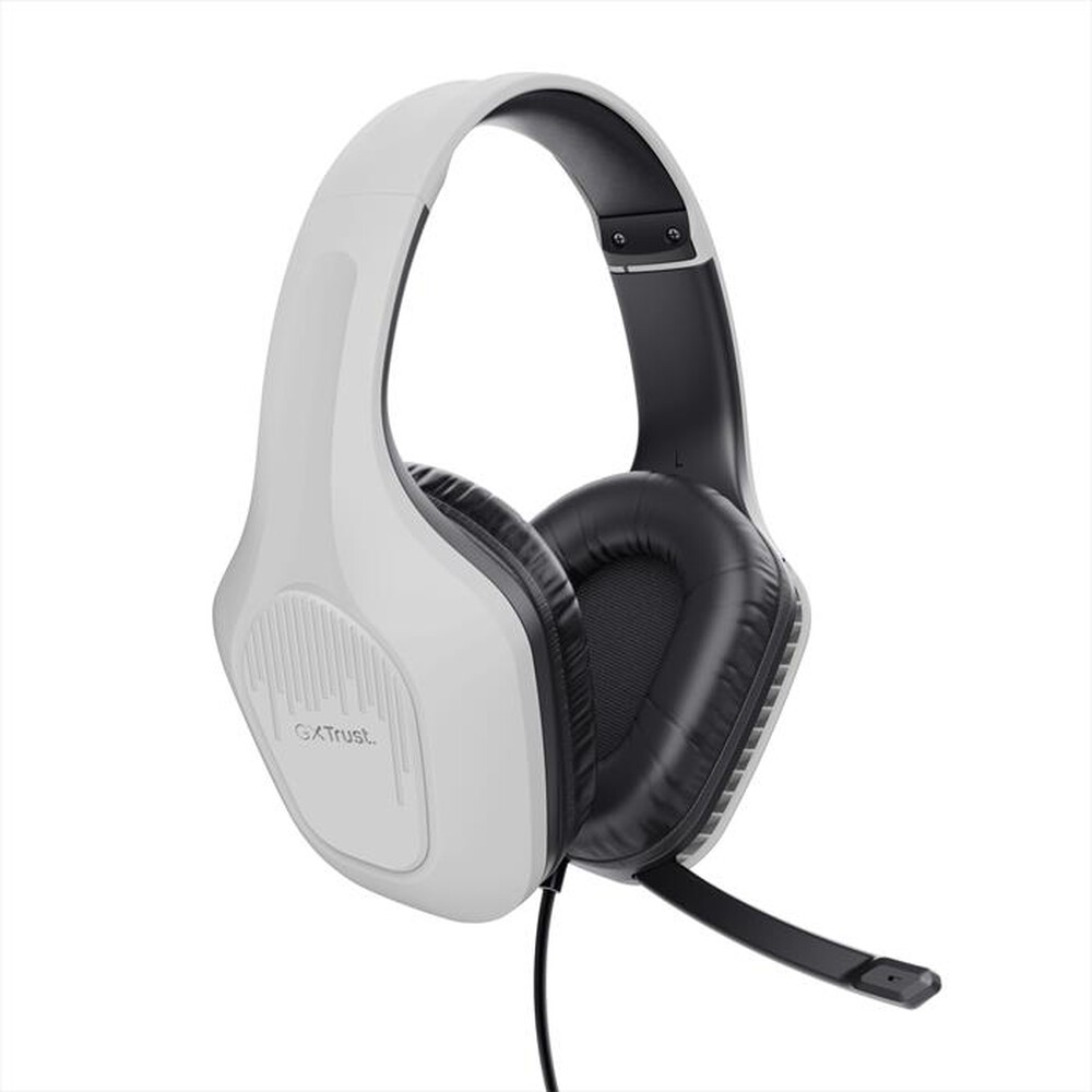 "TRUST - Cuffia gaming GXT415PS ZIROX HEADSET PS5-White/Black"
