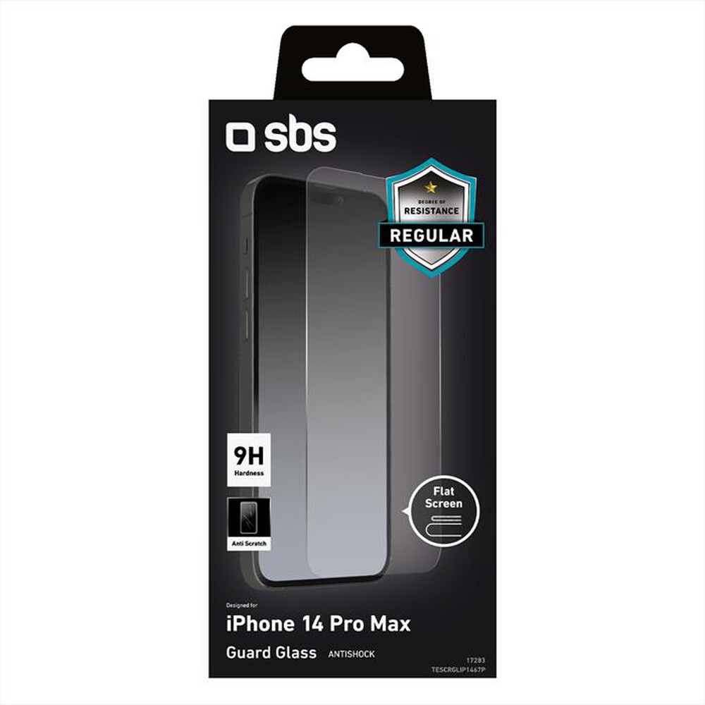 Immagine del prodotto SBS - Screen protector TESCRGLIP1467P iPhone 14 Pro Max-Trasparente